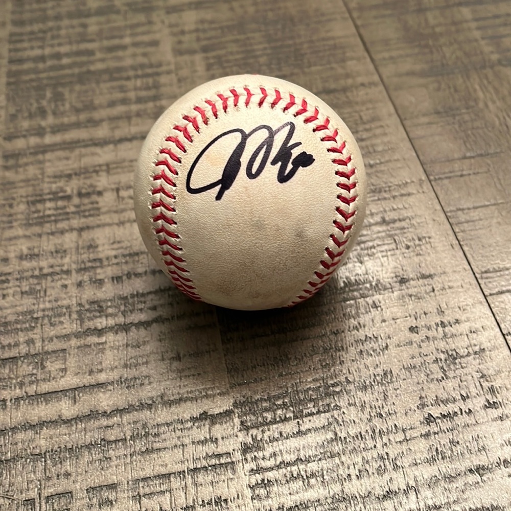 signed josh donaldson baseball